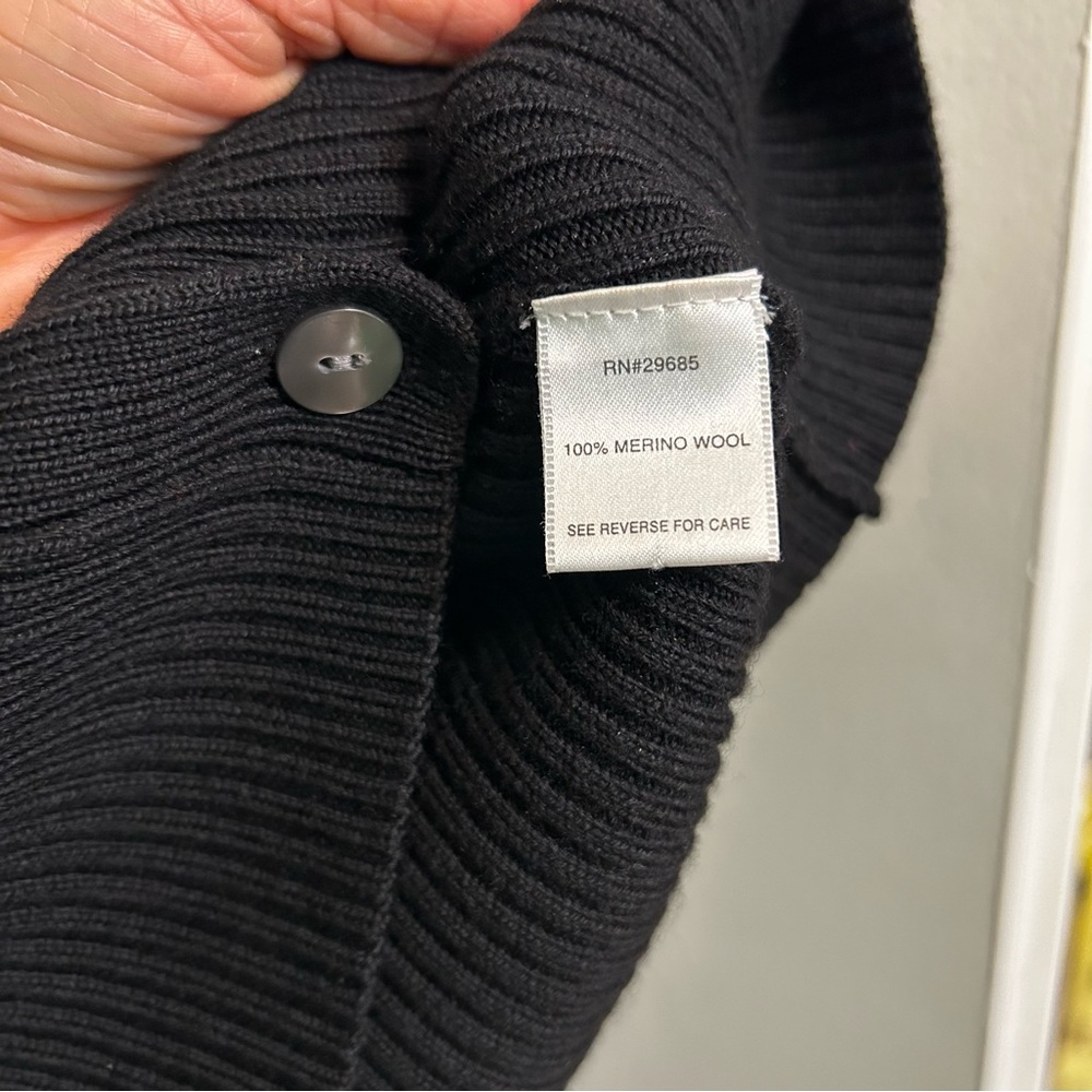 Pendleton Striped Wool Knit Sweater Cardigan Butt… - image 7